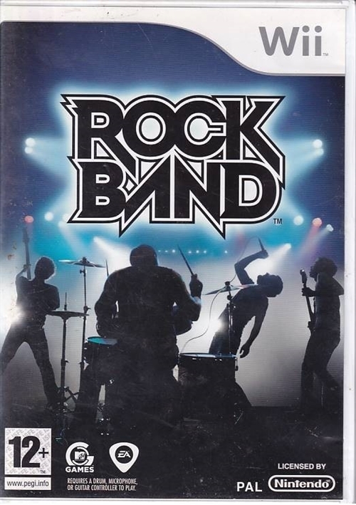 Rockband - Nintendo Wii (B Grade) (Genbrug)